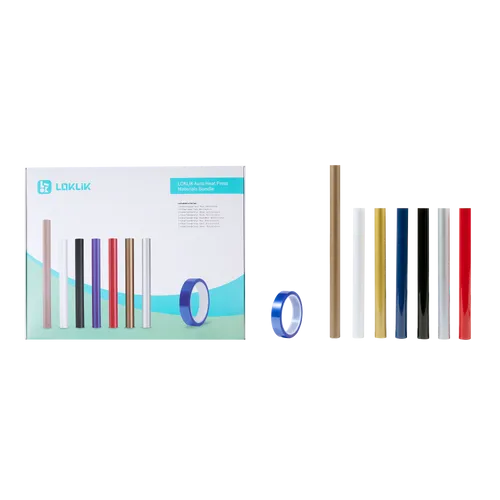 LOKLiK Starter-Bundle Aufbügelfolien-Set, 1 Set von LOKLiK