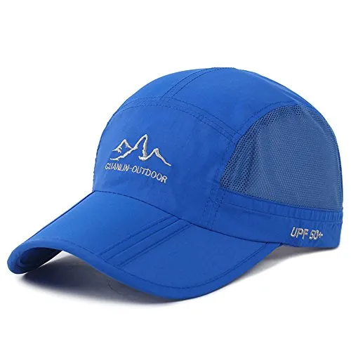 Estwell Baseball Cap, Basecap Herren Damen Baseball Kappen Baseballmütze Faltbarer Verstellbar Baseballkappe für Draussen, Sport und Reisen