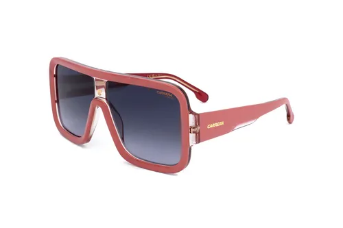 Carrera Unisex Sonnenbrille 62 mm Pink Beige Shield von Carrera