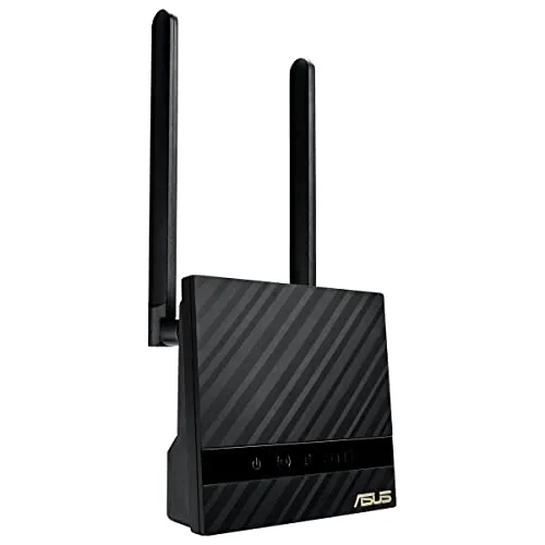 ASUS 4G-N16 Wireless-N300 LTE Modem-Router - 4G LTE, 150 Mbit/s Download, abnehmbarer Antennen für verbesserte Signalstärke, ideal für unterwegs