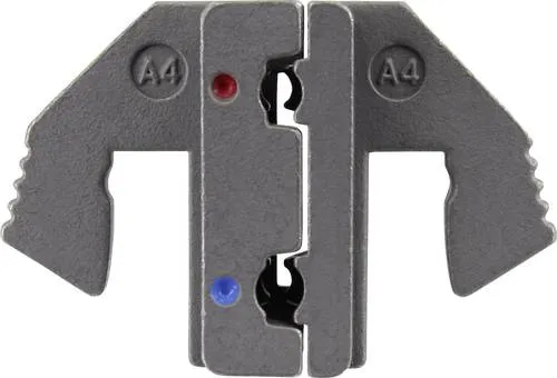 TOOLCRAFT PLE-0A4 Crimp-Einsätze für Flachsteckhülsen