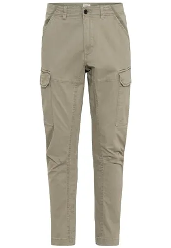 camel active Herren Tapered Fit Cargo Hose Khaki, menswear-40/30