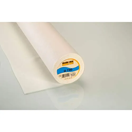 Vlieseline Gewebeeinlage, Ecru, 0,9x1 m