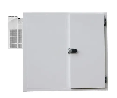 Kühlzelle Made in Germany 2400x3000x2210mm 900mm Tür & Aggregat & Regal & Aufbau