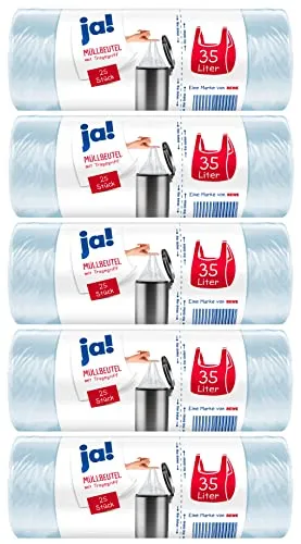 Müllbeutel Weiß von ja!