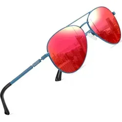 DUCO Polarisierte Herren Sonnenbrille 3025K mit UV400 Schutz