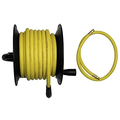 DeWalt DXCM024-0348 Schlauchtrommel mit Gummischlauch 3/8” x 50’