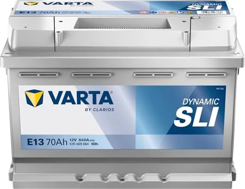 VARTA E13 Black Dynamic 70Ah 640A Autobatterie
