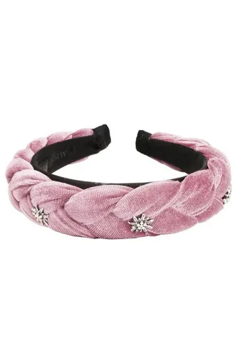 Alpenflüstern Schmuckset Haarreifen in pink von Alpenflüstern