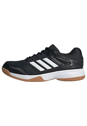 ADIDAS Herren Volleyballschuhe Speedcourt M - Volleyballschuhe für Herren mit leichtem Textil-Obermaterial und optimalem Grip dank Gummiaußensohle. Hergestellt aus mindestens 20 % recycelten Materialien für einen nachhaltigen Fußabdruck.