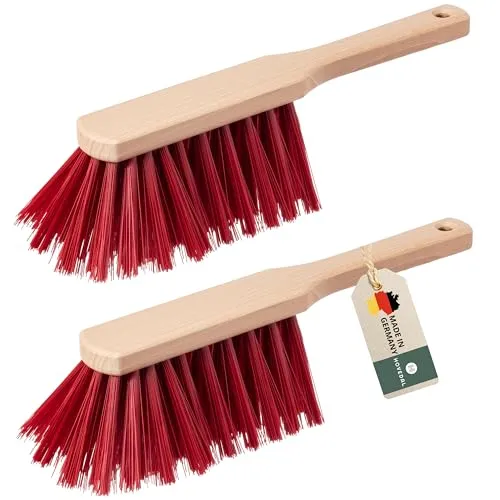 Besen Rot von Deine Bürste