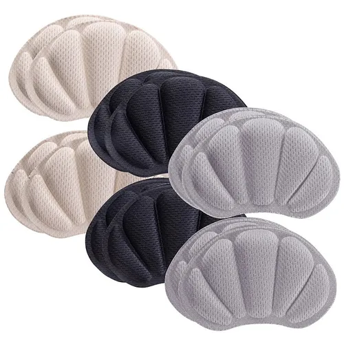 newgen medicals 12er-Set unsichtbare Fersenpolster, Memory-Foam,gegen Rutsche