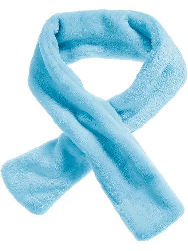 Playshoes Fleece-Steckschal in Hellblau, Blau, Baby in blau von PLAYSHOES