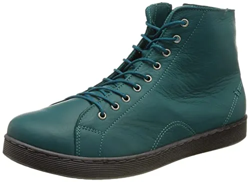 Andrea Conti 3449000891 Damenschuhe - Modische Boots aus Leder - Wanderschuhe mit herausragendem Komfort und Wechselfußbett, ideal für sportliche Eleganz und Langlebigkeit.