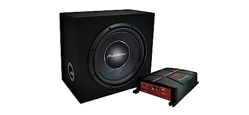 Pioneer GXT-3730B-SET – 30-cm-Gehäusesubwoofer mit 2-Kanal-Verstärker