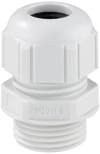 Spelsberg 24742101 Kabelverschraubung schlagfest, mit Zugentlastung M20 Kunststoff Lichtgrau 1St.