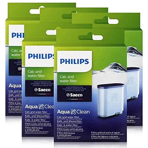 Produktbild WANAO 5 Stück Saeco AquaClean Trinkwasserfilter