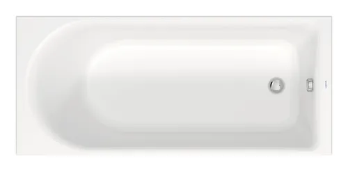 Duravit D-Neo Rechteck-Badewanne 170 x 75 cm von Duravit