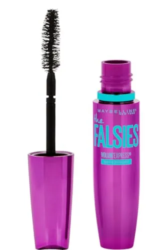 Maybelline New York Volum' Express Falsche Wimpern Mascara in Very Black Waterproof, 11 ml