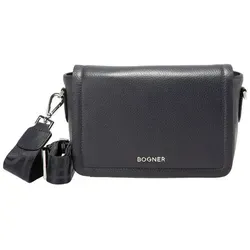 Bogner Wallis Bar Leder Shoulderbag dunkelblau 15 x 23 x 9 in blau von BOGNER