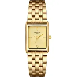 Glanzstücke München Damenuhr Gelbgold Edelstahl 10130050 - Elegante Damenuhr in glänzendem Gelbgold mit champagnerfarbenem Zifferblatt. Präzises Quarzwerk aus Japan und individuelles, kürzbares Gliederarmband aus Edelstahl. Der perfekte Begleiter für jeden Anlass!