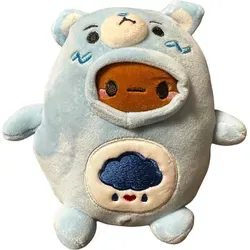Kawaii Glücksbärchi Kuscheltier Figur Plüsch 17 cm Plüsch Brumm Bärchi blau