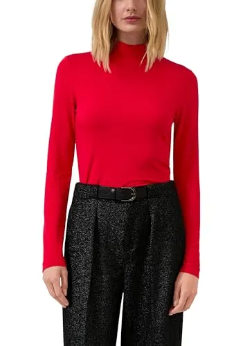 s.Oliver Slim Fit Jerseyshirt mit Stehkragen von s.Oliver