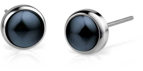 Bering Ohrstecker-Set - Edelstahl Ohrringe in Blau - Elegante Ohrstecker aus hochwertigem Edelstahl, ideal für jeden Anlass und besonders langlebig.
