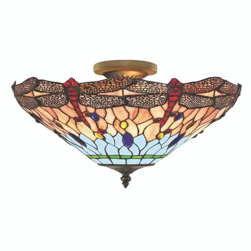 Deckenleuchte 3-flammig Dragonfly von Searchlight