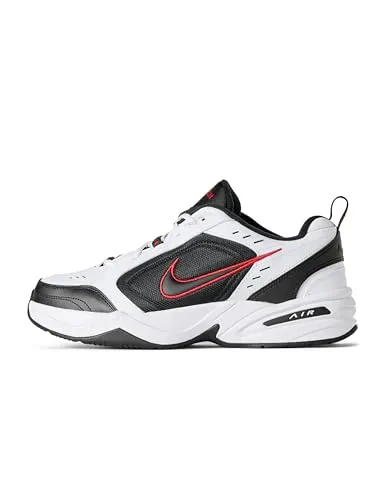 NIKE Air Monarch IV Fitnessschuhe Herren 101 - white black 39, strapazierfähig mit NIKE Air-Dämpfung für optimalen Tragekomfort beim Workout