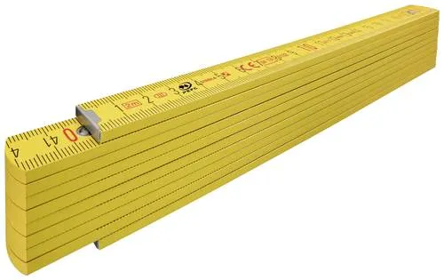 Stabila Holz-Gliedermaßstab Type 400 14556 Maßstab 2m Buchenholz