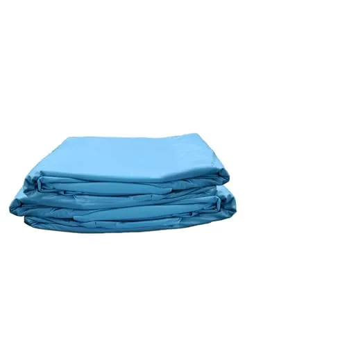 Waterman Poolinnenhülle 300x120-132cm - D, 0,3 mm Stärke - Hochwertige Ersatzfolie für Rundbecken, ideal für Stahlwandpools mit overlap Handlauf. Robuste 0,3 mm Stärke sorgt für Langlebigkeit und Schutz.