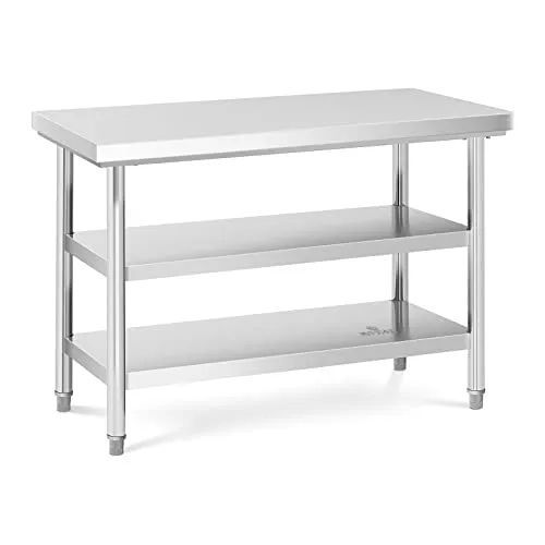 Royal Catering Edelstahltisch 120 x 60 cm