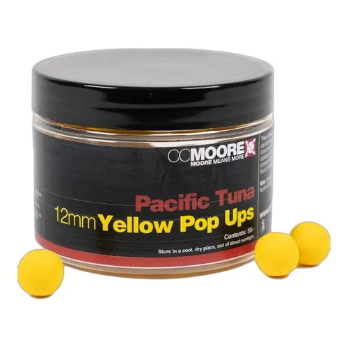  CC Moore Pacific Tuna Yellow Pop Ups 12mm - 30g Boilies 316,33€/1kg