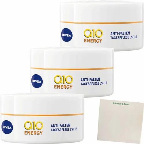 Nivea Visage Q10 Tagespflege Energy LSF15 3er Pack 3x50ml usy Block