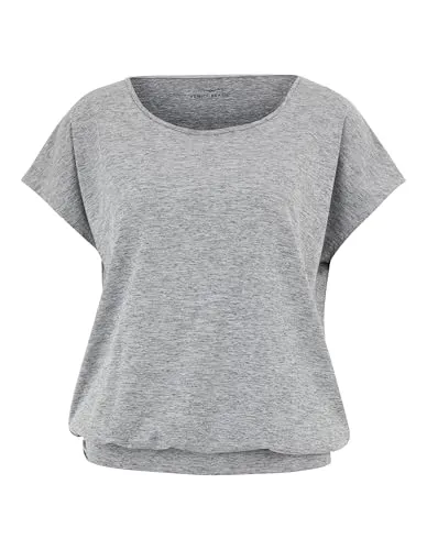 Venice Beach Sport-T-Shirt für Damen - Lockere Schnittform und Bund am Saum - Activewear-T-Shirt für Damen mit Rundhalsausschnitt und Drytivity-Funktionsmaterial für optimalen Feuchtigkeitstransport und Tragekomfort.