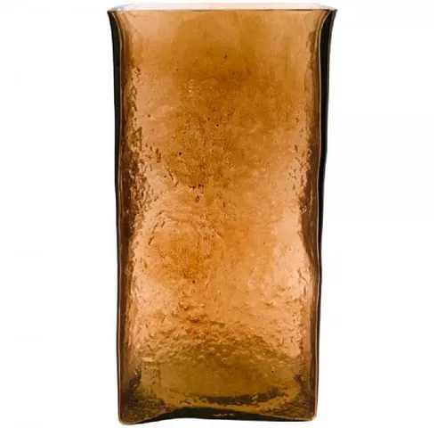 House Doctor Dekovase Square Amber (16x16x30cm)