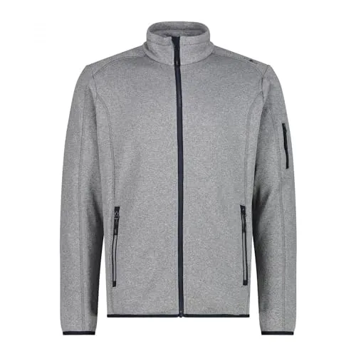 CMP MAN Fleecejacke glacier-cemento (50UR) 48 - Entdecken Sie die CMP MAN Fleecejacke, ideal für aktive Tage. Mit innovativem Knit-Tech-Fleece und praktischen Taschen bietet sie Leichtigkeit und Atmungsaktivität für optimalen Tragekomfort.