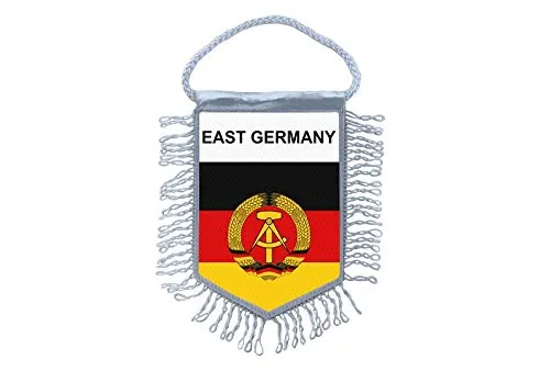 Akachafactory Wimpel mini Flagge Fahne flaggen miniflagge Deutschland DDR