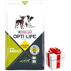 VERSELE-LAGA Opti Life Adult Mini 7,5kg - Hundefutter für kleine Rassen - Hochwertiges Hundefutter mit Huhn, perfekt ausgewogen für die speziellen Bedürfnisse kleiner Rassen.
