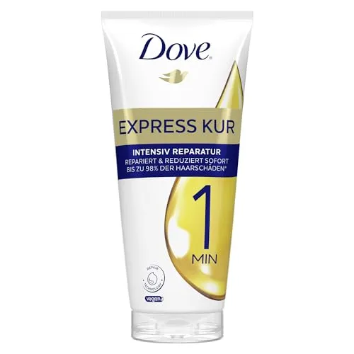 Dove Intensiv Reparatur 1 Minute Express Kur Haarpflege repariert und reduziert sofort bis zu 98% der Haarschäden* 170 ml