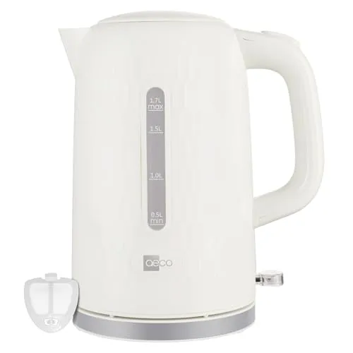 aeco AQA ONE Wasserkocher im Diamant-Look | 1,7L, 2200W, kabellos, BPA-frei