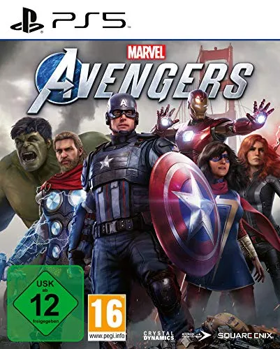 Marvel Avengers - PS5 Spiel - PS5-Spiel mit epischem Third-Person-Action-Adventure, spiele mit bis zu vier Freunden online und erlebe eine einzigartige Story mit deinen Lieblingssuperhelden.