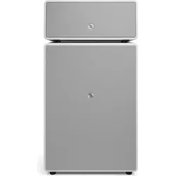 Audio Pro Drumfire II W - Grau - Premium 2.1 Home-Audio-System mit 105 W Gesamtleistung, kraftvollem Subwoofer und vielseitigen Streaming-Optionen. Ideal für Musikliebhaber, die hohen Klanggenuss in modernem Design suchen.
