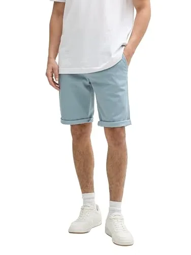 TOM TAILOR Slim Chino Shorts, Hazy Coral Rose, 28 - Herren-Shorts aus leichter, atmungsaktiver Baumwolle mit Stretch-Anteil für optimale Bewegungsfreiheit. Slim Fit mit praktischen Taschen und Gürtelschlaufen.
