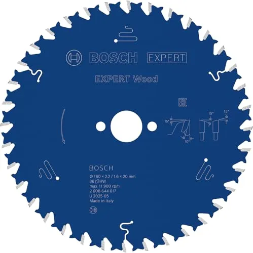 Bosch Kreissägeblatt Expert for Wood 160mm von Bosch