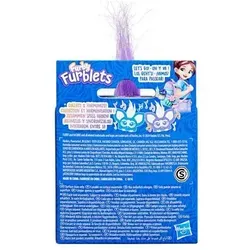 Furby Furblets Mer-May Mini - Elektronisches Plüschspielzeug, musikalisch mit über 45 Geräuschen und abnehmbarem Schlüsselanhänger