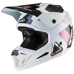 Leatt GPX 5.5 Composite V19.1 Motocross Helm - Schwarz-Weiß, Größe XL - Motorradhelme mit fortschrittlicher Verbundschale und V-förmigem Aufprallschaum für verbesserten Schutz. Atmungsaktives Dri-Lex® Innenfutter sorgt für Komfort und Hygiene.