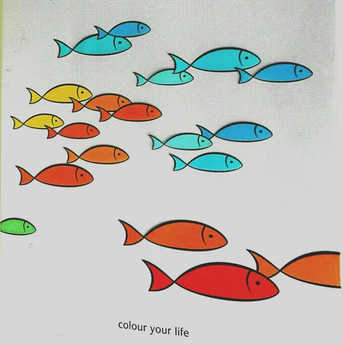 Blatt DIN A4 Multifunktions-Farbpapier 120g/m² Rainbow Code 60 violett 25