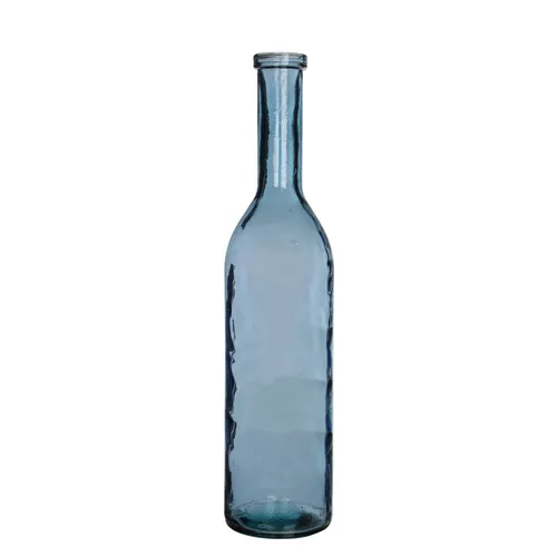 Mica Flasche Rioja Glas hellblau 75 x Ø 18 cm in blau von Mica Decorations